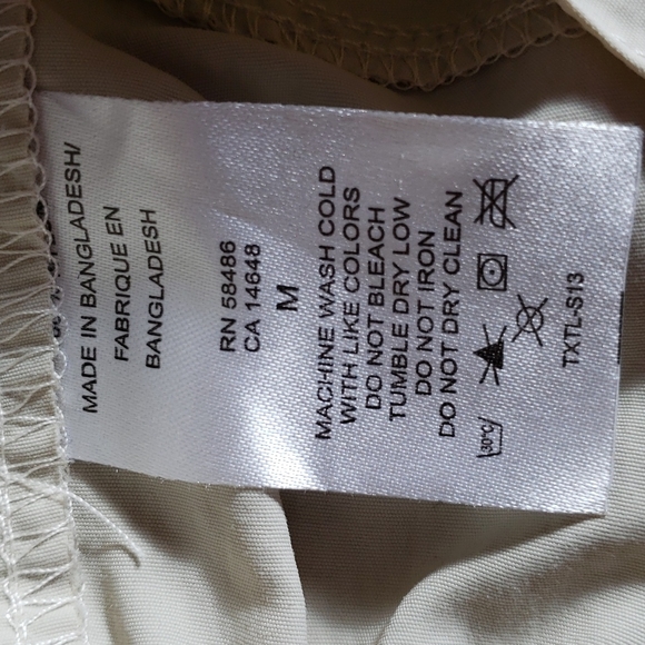 White Sierra Women Convertible Hiking Pants, Stone Color, Size M - Picture 13 of 13